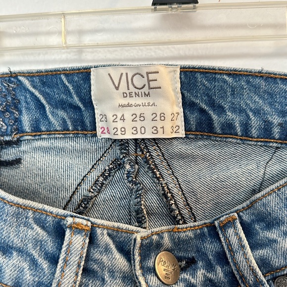 Modern Vice Denim Star Jeans VENUS FLARES / ECLIPSE WASH - Picture 4 of 4